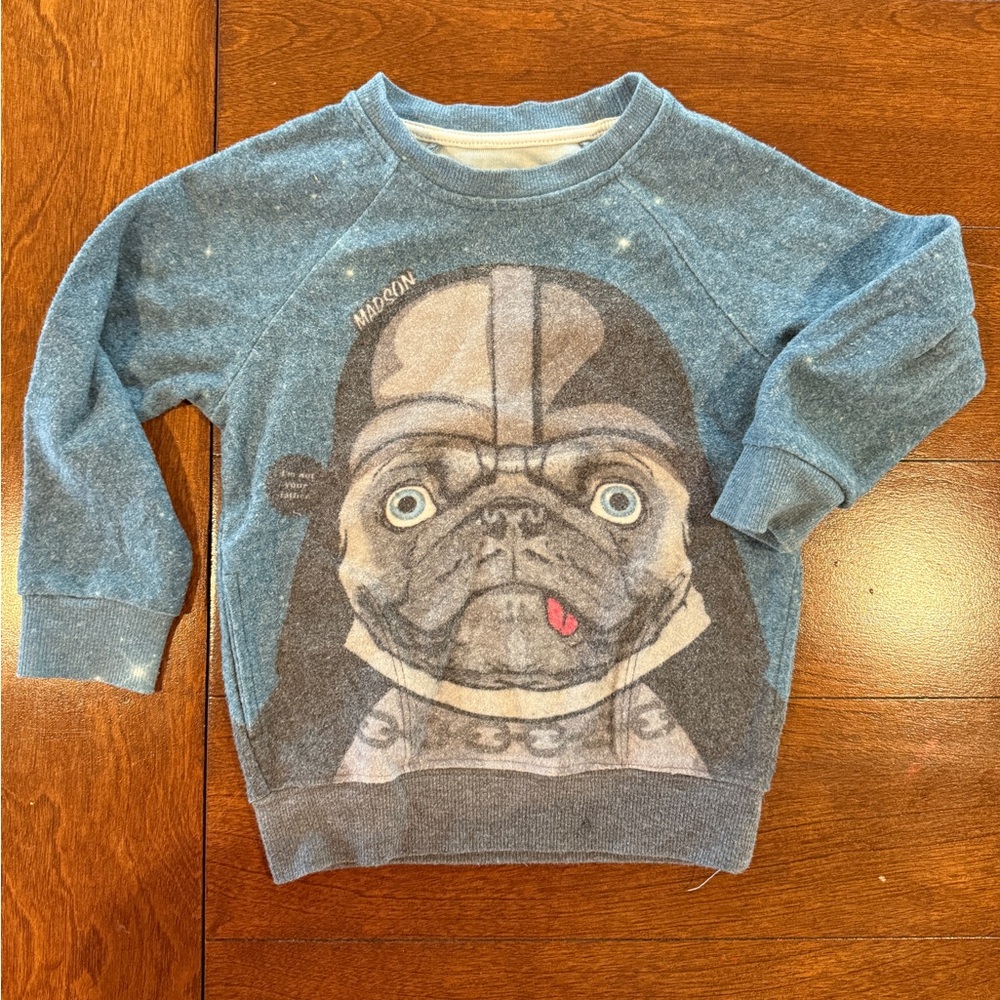 Blue Pug Star Wars Toddler Sweatshirt